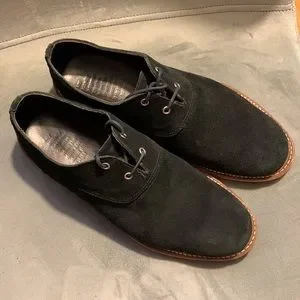 Helm USA | Shoes | Helm Usa Mens Black Suede Benson Oxford 
